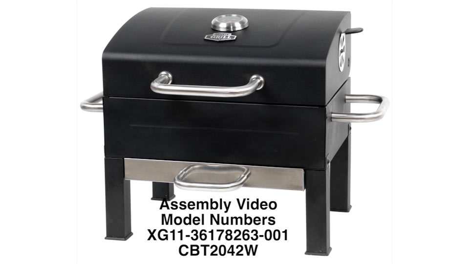 Expert Grill Premium Portable Charcoal Grill, Black and Stainless Steel - image 2 of 18