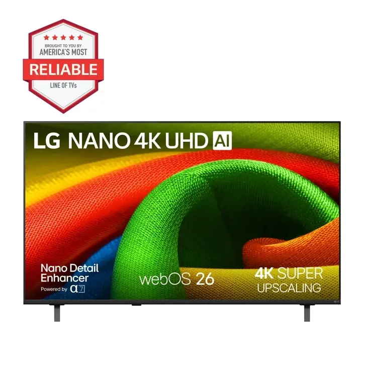 LG AI NU70 Series 55-Inch Nano 4K UHD Smart TV - 55NU700BPUA