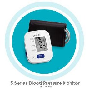 OMRON 3 Series Upper Arm Blood Pressure Monitor - Bellevue Healthcare