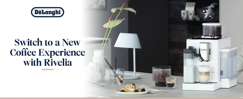 DeLonghi Rivelia Automatic Coffee Maker - EXAM44055W | Abt