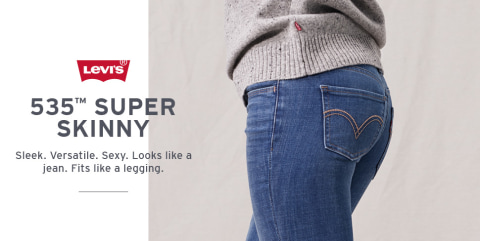 levi's women's super skinny 535 jeans