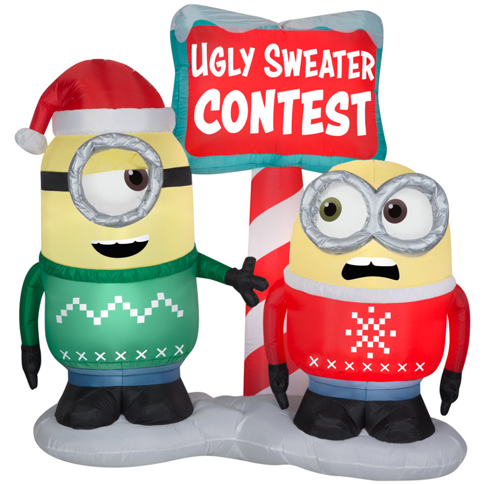 minions christmas sweater
