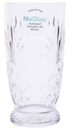 thumbnail video image 2 of NuGlass 24oz Tritan Pineapple Tumbler 6-Pack, BPA Free, 2 of 8