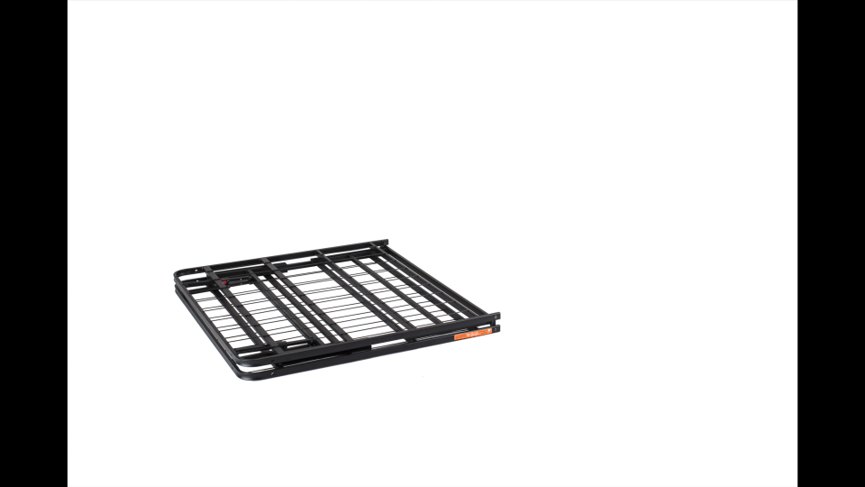 Mainstays 14" High Profile Foldable Steel Full Platform Bed Frame, Black - image 2 of 13