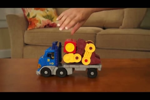 thumbnail video image 2 of Imaginext Rescue City Deluxe Big Rig, 2 of 5