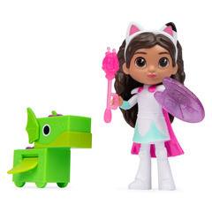 Gabby's Dollhouse Crucero (Friend Ship) de juguete Gabby Cat con 2 figuras  de juguete, juguetes sorpresa y accesorios para casa de muñecas, juguetes