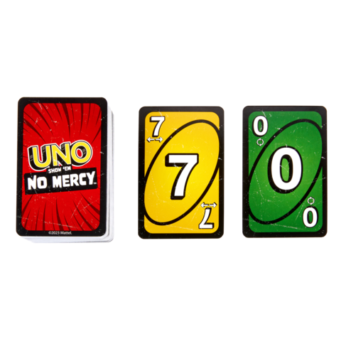  UNO Show 'em No Mercy Card Game for Kids, Adults & Family  Night, Parties and Travel : Everything Else