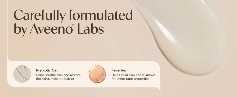 Aveeno Calm Restore Gel Moisturizer, face moisturizer, women men moisturizer, prebiotic oat