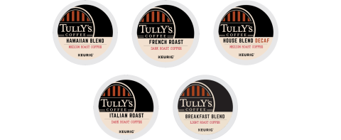 Tully's coffee outlet pods