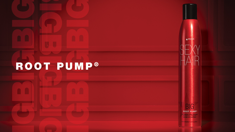 thumbnail video image 2 of Sexy Big Root Pump Volumizing Spray Mousse 10 Oz, 2 of 3