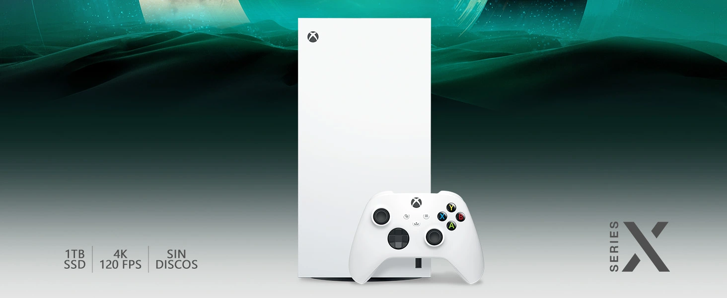 Series X 1TB Digital Blanca