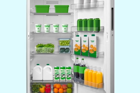 Midea 21 Cu. Ft. Convertible Upright Freezer in White