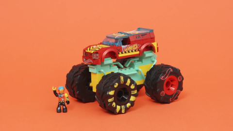 Mega construx Hot Wheels Monster Trucks Pista Demo Derby