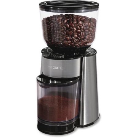 Mr. Coffee Stainless Steel Burr Coffee Grinder  Coffee Grinders - Shop  Your Navy Exchange - Official Site