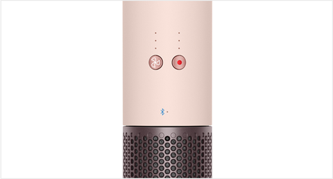 Airflow speed and temperature control buttons on the Co-anda2x Airwrap