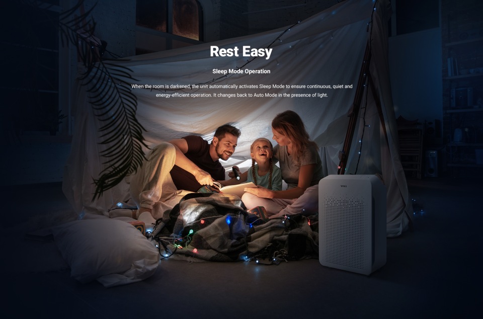 Winix C545 Air Purifier, True HEPA 4 Stage Smarter Air Purifier with F