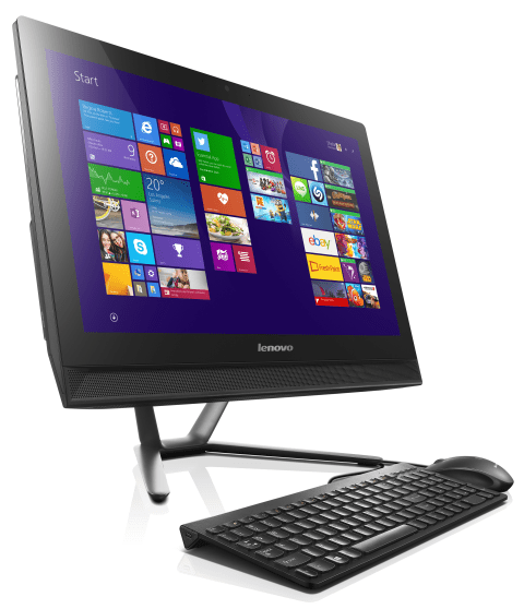Lenovo DESKTOP-400CVFM デスクトップPC Lenovo All-in-One PC C40-05 Touch (F0B5000JUS) AMD A6-6310 8GB