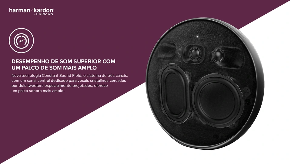 Caixa de Som Harman Kardon Portátil Onyx Studio 9 50W Preta - Info