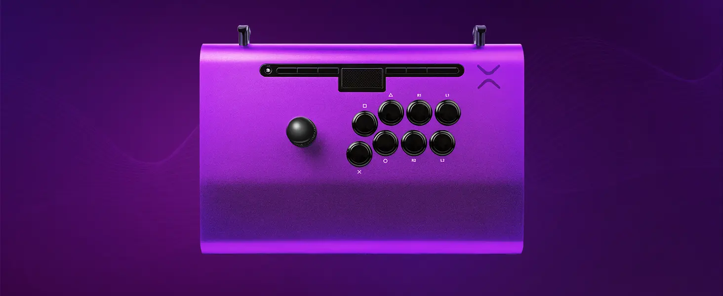 Victrix PRO FS Arcade Fight Stick for PlayStation 4/5, Purple
