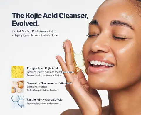 Niacin Kojic Acid Brightening Gel Cleanser