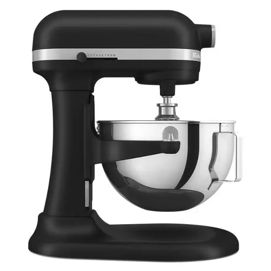 KitchenAid 5.5 Quart Bowl-Lift Stand Mixer with Dough Attachment & Beater  Hook - Contour Silver - Walmart.com