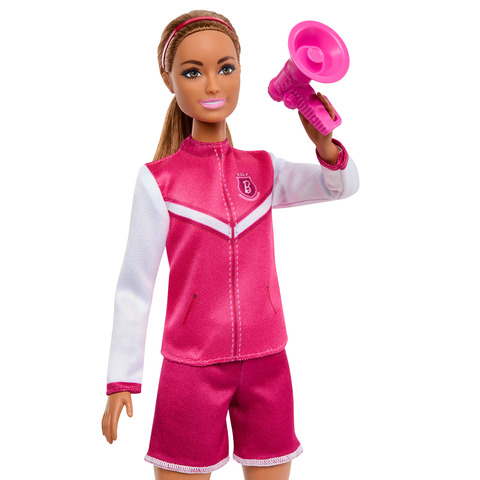 Barbie Dolls, Set of 4 Sports Career Dolls and Accessories