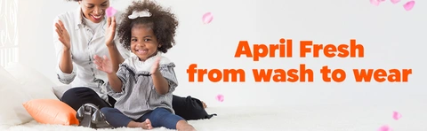 April Fresh from wash to wear