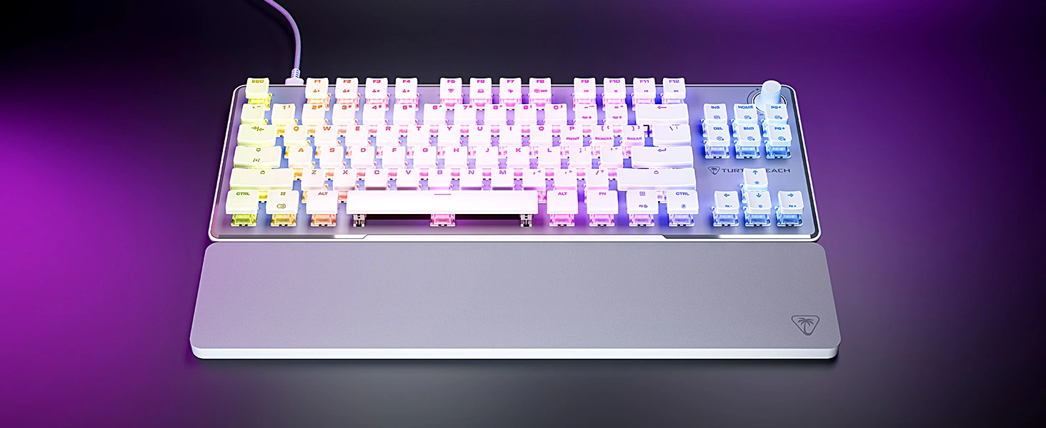 キーボード Turtle Beach VULCAN II TKL PRO White Amazon.com: Turtle Beach Vulcan II TKL Pro Magnetic Mechanical RGB
