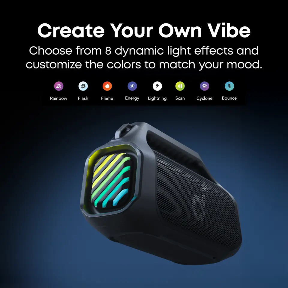 soundcore Boom 2 Pro by Anker Outdoor Bluetooth Speaker
