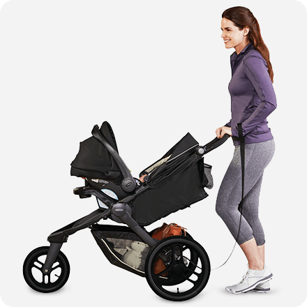 graco pace 2.0 travel system with snugride infant car seat