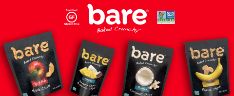 Bare Snacks, Baked Crunchy Apples Fruit Snacks, Fuji & Reds