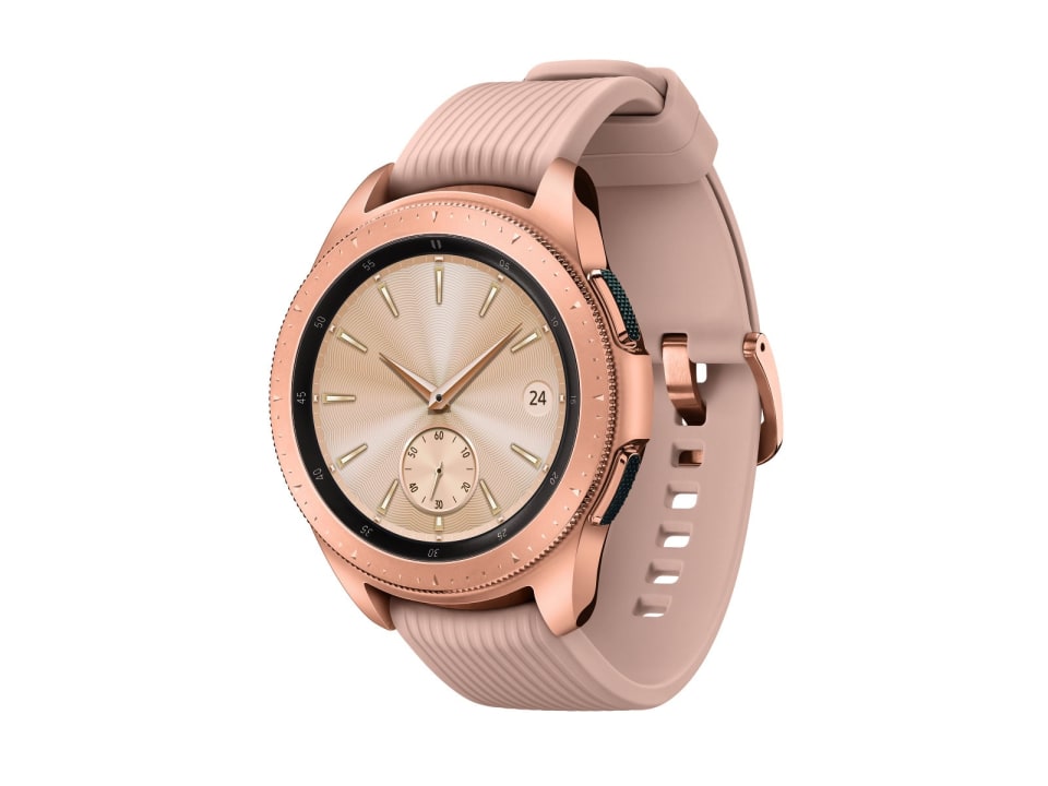 sarkom modstå tage SAMSUNG Galaxy Watch - Bluetooth Smart Watch (42 mm) - Rose Gold -  SM-R810NZDAXAR - Walmart.com