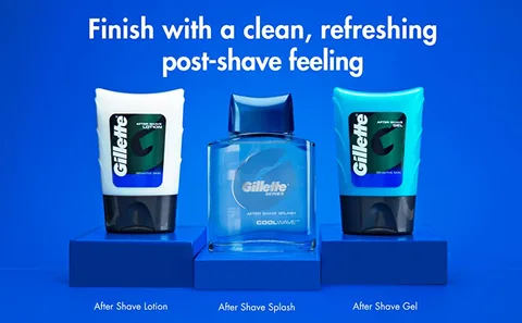 Gillette After Shave Gel for Men, Calms, Soothes and Refreshes