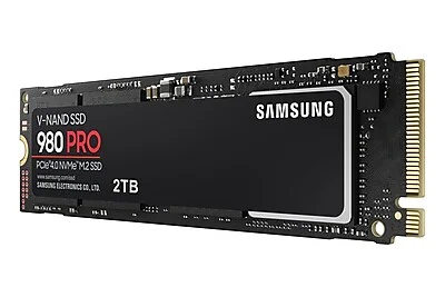 Samsung 980 Pro SSD 2TB M.2 NVMe Interface PCIe Gen 4x4