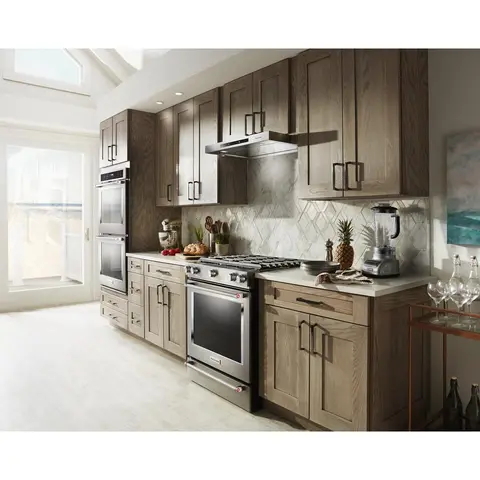Low profile stove hood discount