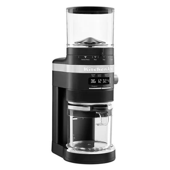 KitchenAid, Burr Coffee Grinder, KCG8433, Onyx Black - Walmart.com