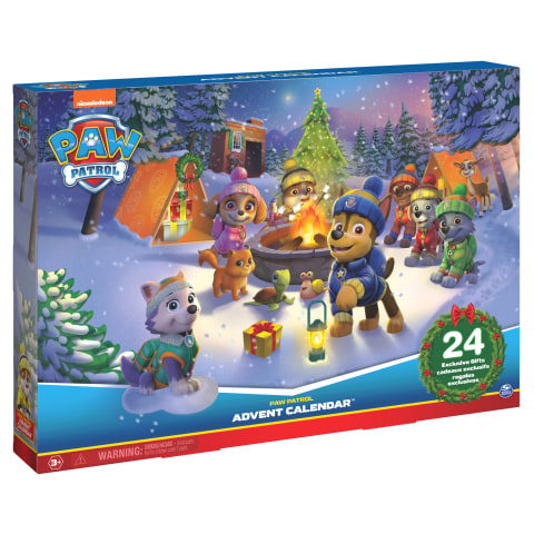 Paw Patrol Advent Calendar with 24 Surprise Gifts 