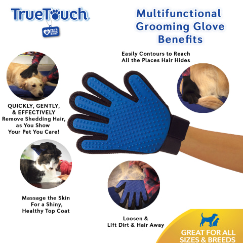 dog fur mitt
