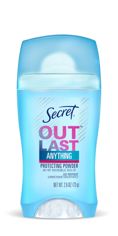 Secret Invisible Spray Antiperspirant Deodorant for Women Active
