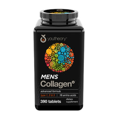 Youtheory&#174; Mens Collagen Adv Formula 390 Tablets