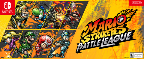 Mario Strikers: Battle League - Nintendo Switch In Original Package  45496598136