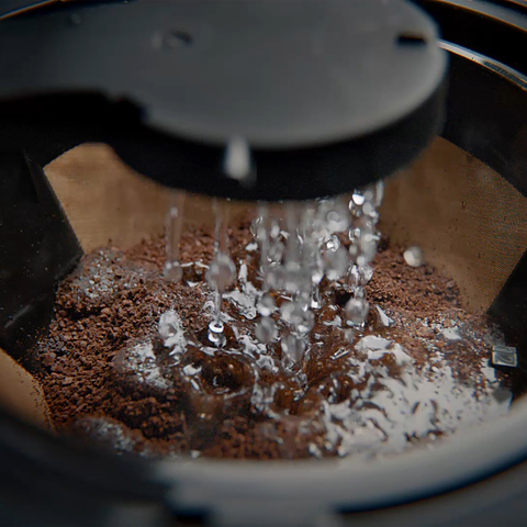 KitchenAid 12-Cup Matte Grey Drip Coffee Maker with Spiral