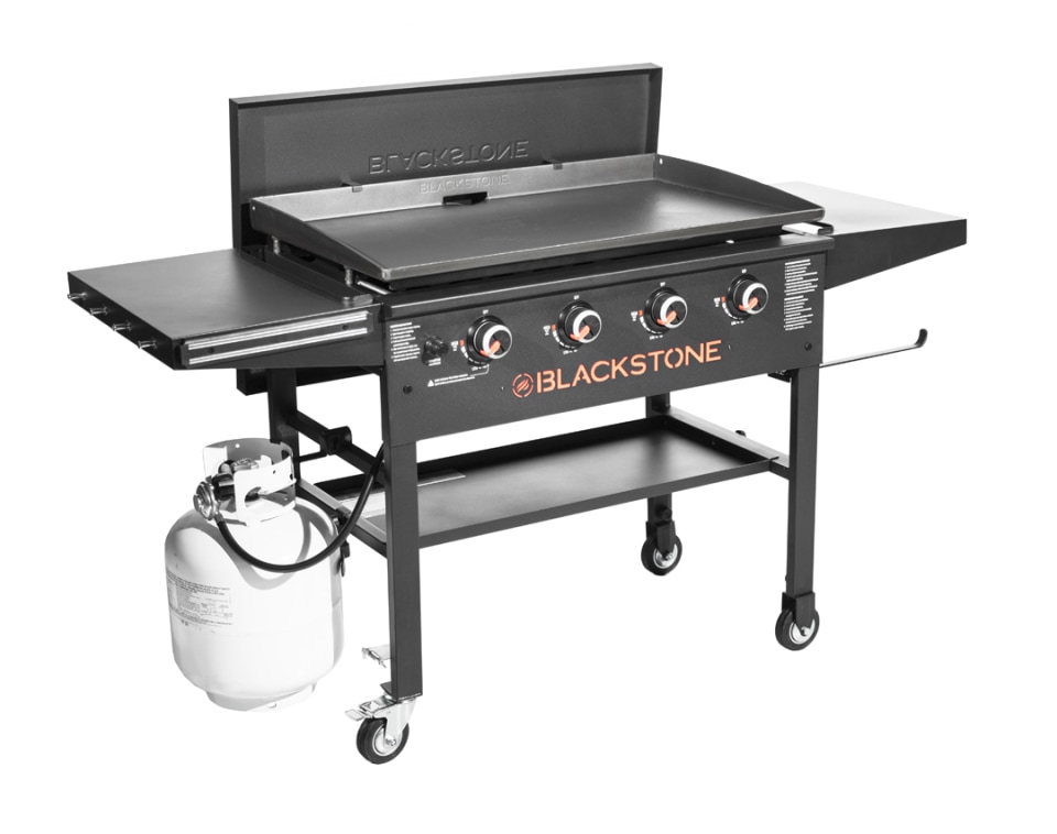 Blackstone 4-Burner 36" Griddle Cooking Station With Hard Cover ...