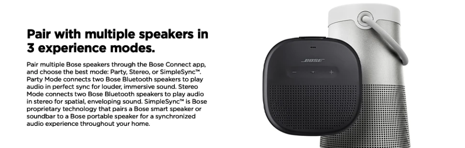 【新品・未使用】BOSE SOUNLINK MICRO Bluetooth Amazon.com: Bose SoundLink Micro: Small Portable Bluetooth Speaker