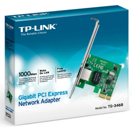 TP-LINK Gigabit PCI Express Network Adapter - Micro Center