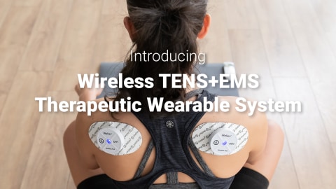 iReliev Wireless TENS + EMS Therapeutic Wearable System Wireless TENS Unit  + Muscle Stimulator Combination for Pain Relief, Arthritis, Muscle  Strength, Case & 4 Receiver Pods : Buy Online at Best Price