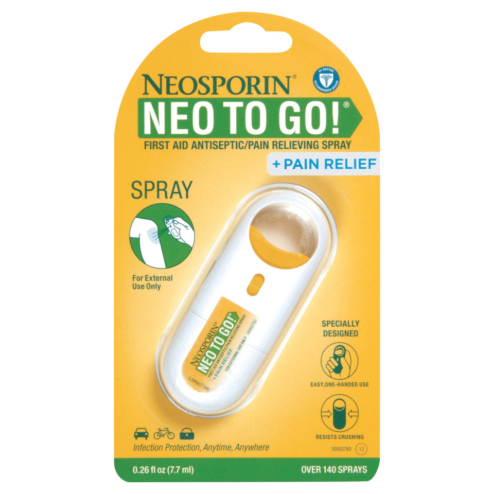 Neosporin + Pain Relief Neo To Go! First Aid Antiseptic/Pain Relieving