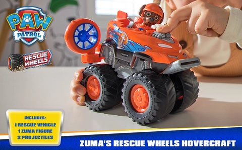 Paw Patrol Rescue Wheels Hovercraft Zuma Vehicle Early Learning