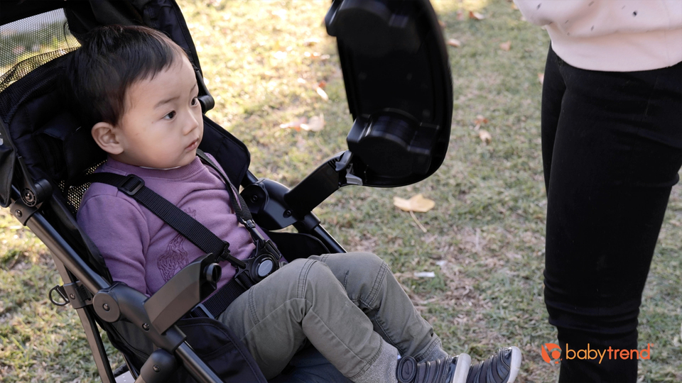 thumbnail video image 3 of Baby Trend Passport Seasons All-Terrain Travel System with EZ-Lift™ PLUS Infant Car Seat, 3 of 20