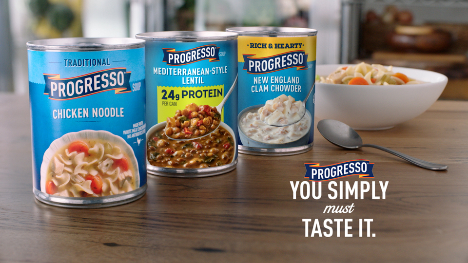 thumbnail video image 2 of (4 pack) Progresso Italian-Style Wedding Soup, Traditional Canned Soup, 18.5 oz, 2 of 16